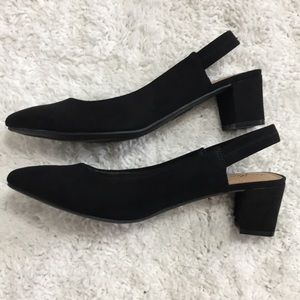 dexflex comfort Shoes - Dexflex Comfort Slingback Block Pointed Toe Heels dexflex comfort Shoes - Dexflex Comfort Slingback Block Pointed Toe Heels